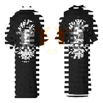 Americantaffordshire Terrier Das Leben Ist Besser Mit Einem Amstaff T-Shirt - Seseable