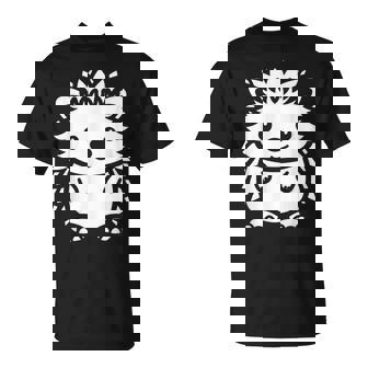 Amor Erizos Animales Pequeño Y Divertidoimple Erizo Camiseta unisex - Regaloses