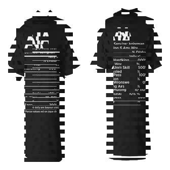 Ana Is My Name おもしろネームタグ Tシャツ - Kawaiitshirt