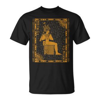 Ancient Egypt God Ausar Osiris Egyptian Kemet T-Shirt - Thegiftio UK