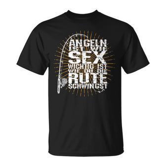Angeln Ist Wieex Lustiges Fischen Angeln Angler T-Shirt - Seseable