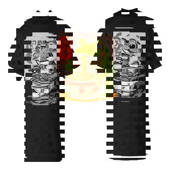 Anime Frog Eating Ramen Japanese Ramen Japan T-Shirt | Seseable CA