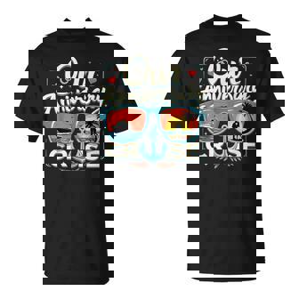 Anniversary Cruise Couples Matching Romantic Cruise Vacation T-Shirt | Mazezy