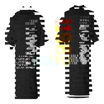 Anno 1982 Ottobre 1982 Retro 1982 Annata 1982 Dal 1982 Maglietta - Novitaregali