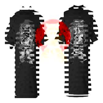 Arts Martiaux Japonais Japon Raton Laveur T-Shirt - Cadeauxyz