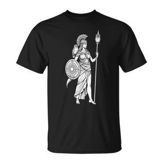 Athena Greek Mythology For Women T-Shirt - Thegiftio UK
