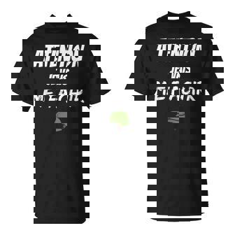 Attention Jeais Me Fachir T-Shirt - Cadeauxyz