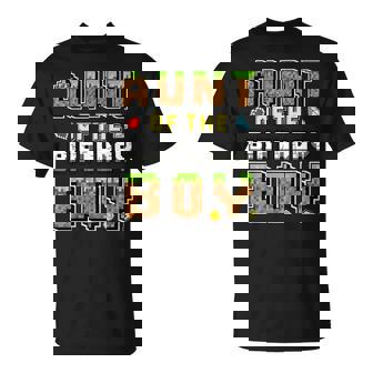 Aunt Of The Birthday Boy Gamer Pixel Birthday Party Matching T-Shirt | Seseable UK