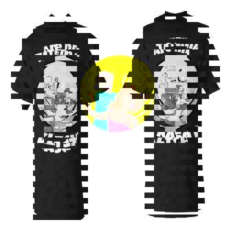 Aunt Emma Techno Hardtekk Raver Breakcore Cybergrind T-Shirt | Mazezy