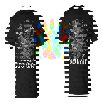 Autism Awareness Autism Support Squad T-Shirt - Monsterry