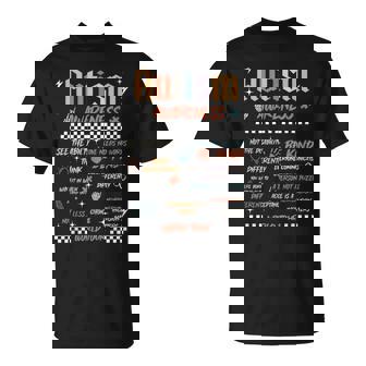 Autism Awareness World Tour Be Kind Acceptance Is A Choice T-Shirt | Seseable UK