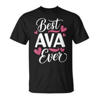 Ava Name T-Shirt - Thegiftio UK