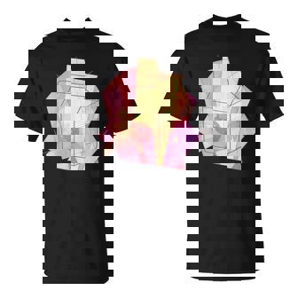 Avant Garde Aesthetic Kawaii Strawberry Milk Carton T-Shirt | Mazezy