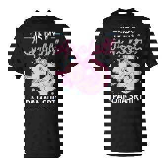 This Is My Axolotl Pajama Axolotl Pajamas T-Shirt | Mazezy