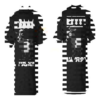 Baa I'm A Goat Costume Animal Halloween Goat T-Shirt | Seseable FR