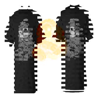 Baby Monkey Punch Mama Monkey Toy Warm Hug Cute T-Shirt | Seseable UK