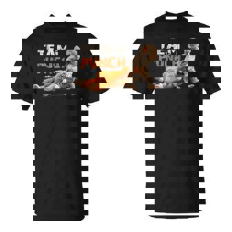 Baby Monkey Punch Team Punch Cute Animal Lover T-Shirt | Mazezy