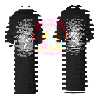 Bags Packed Flaps Waxed Unicorn Girls Trip Summer Vacation T-Shirt | Seseable FR