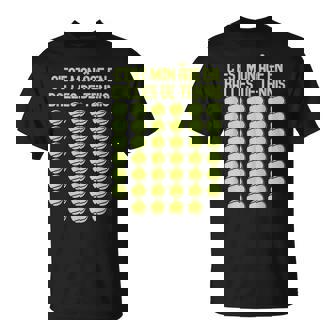 Balle De Tennis Humoristique Pour 40E Anniversaire De Mariage Papa Et Maman T-Shirt - Cadeauxyz