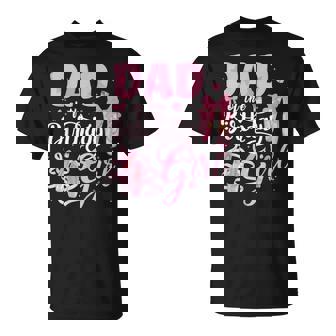 Ballerina Bday Dance Dad Of The Birthday Girl Ballet Dancer T-Shirt - Monsterry