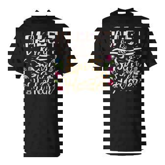 Ballet Like a Sport Only Harder Floral Cute Polka Dancing T-Shirt | Mazezy