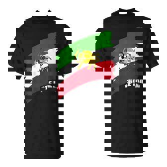 Bandera De Irán Con De León Camiseta unisex - Regaloses