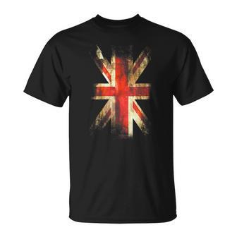 Bandera Reino Unido Uk Flag Union Jack Banderas Hombre Cuello Camiseta unisex - Regaloses