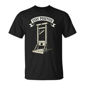 Bannière Guillotinetay Positive T-Shirt - Cadeauxyz