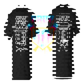 Baseball 10 Year Old Ice Cream Drip 10Th Birthday Boys T-Shirt | Seseable FR