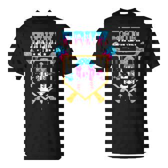 Baseball 9 Year Old Ice Cream Drip 9Th Birthday Boys T-Shirt | Mazezy