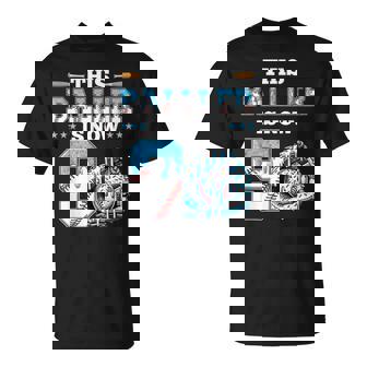 Baseball Drip 9Th Birthday Party Boy Sport Fan 9 Years Old T-Shirt - Monsterry