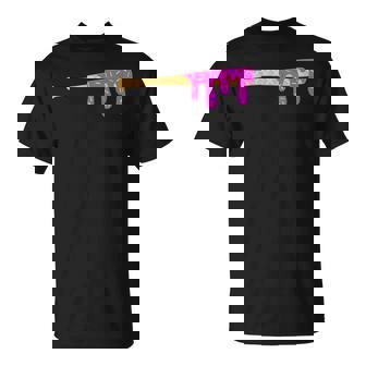 Baseball Drip For Boys Ice Cream Drip Youth Baseball Bat T-Shirt - Monsterry