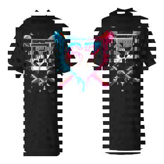 Baseball Ice Cream Drip Six Seven Gen Alpha Slang Meme 67 T-Shirt | Mazezy