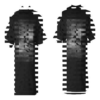 Basketball Dunk Silhouette Sportswear Slam Vision T-Shirt - Monsterry