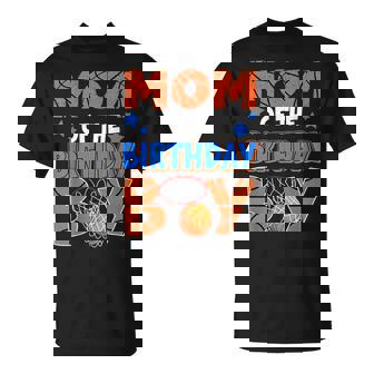 Basketball Mom Of The Birthday Boy Family Matching T-Shirt | Seseable CA