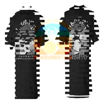 Batterista Pensionato Batteria Divertente Pensione Musica Maglietta - Novitaregali