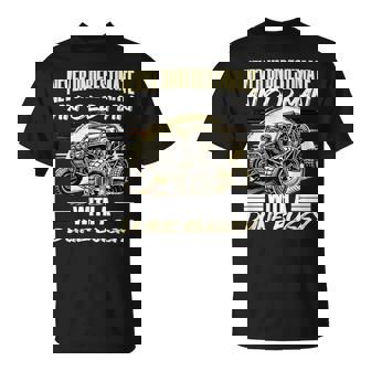 Beach Sand Race Rail Racing Car Old Man With A Dune Buggy T-Shirt | Mazezy