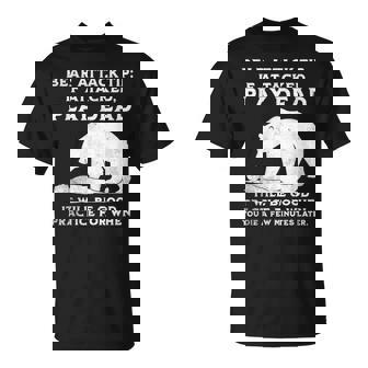 Bear Attack Tip Camping Sarcastic Hiking Women T-Shirt - Monsterry