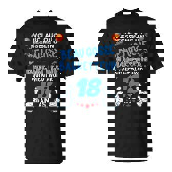 Beau Gosse 18 Ans Basketteur Humour Cadeau D'anniversaire T-Shirt - Cadeauxyz