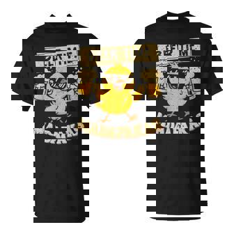 Beer Time Madafakas Chicken Drinking Meme T-Shirt - Monsterry