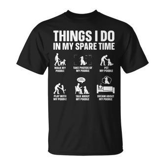 Best Standard Poodle For Dog Poodle Lover T-Shirt - Thegiftio UK
