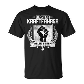 Bester Kraftfahrer Aller Zeiten T-Shirt - Geschenkecke