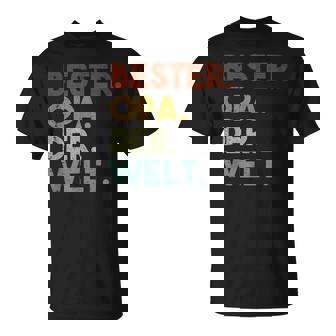 Bester Opa Der Welt Geschenke Opa Ist Der Beste T-Shirt - Seseable