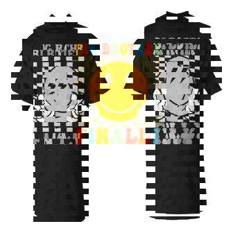 Big Brother Finally Big Brother Announcement For Boys T-Shirt - Thegiftio