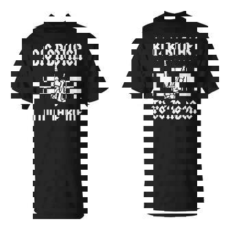 Big Brother Two The Bone Skeleton Hand 2Nd Birthday Boy Girl T-Shirt | Seseable FR