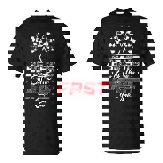 Big Sis Of The Fast One First Birthday Racing Car Family T-Shirt - Thegiftio