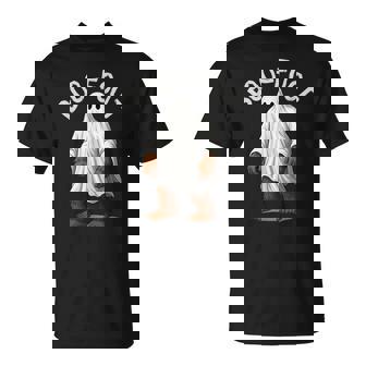 Bigfoot Ghost Costume Halloween Boo-Foot Sasquatch Spooky T-Shirt | Mazezy