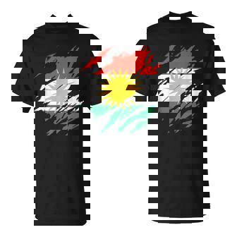 Her Biji Kurdistan Drapeau Kurde T-Shirt - Cadeauxyz