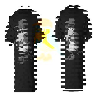 Bird Nerd Bird Watching Birding Fathers Day T-Shirt - Monsterry