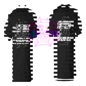 Birthday Girl Sister Of The Birthday Girl Spider Party T-Shirt | Seseable FR